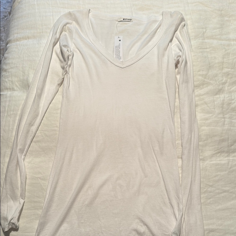 Lamade vneck long sleeve tshirt